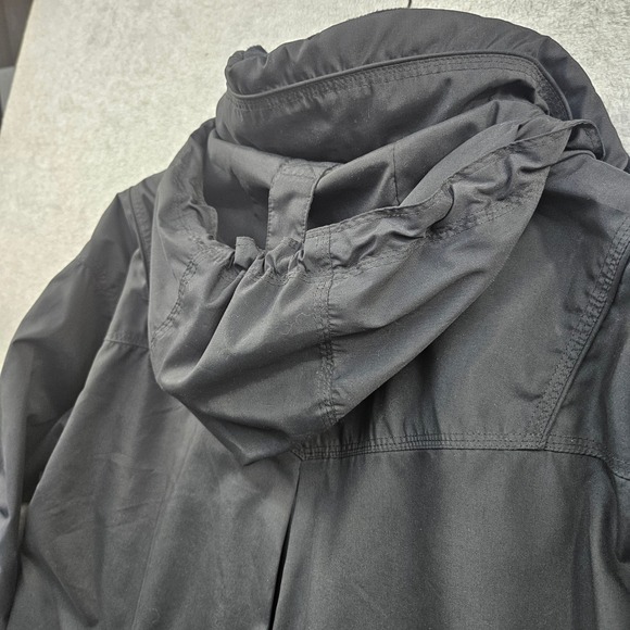 OBERMEYER Alpine Austin Womens Black Hooded Full Zip Jacket Coat Size 14 - Picture 14 of 16